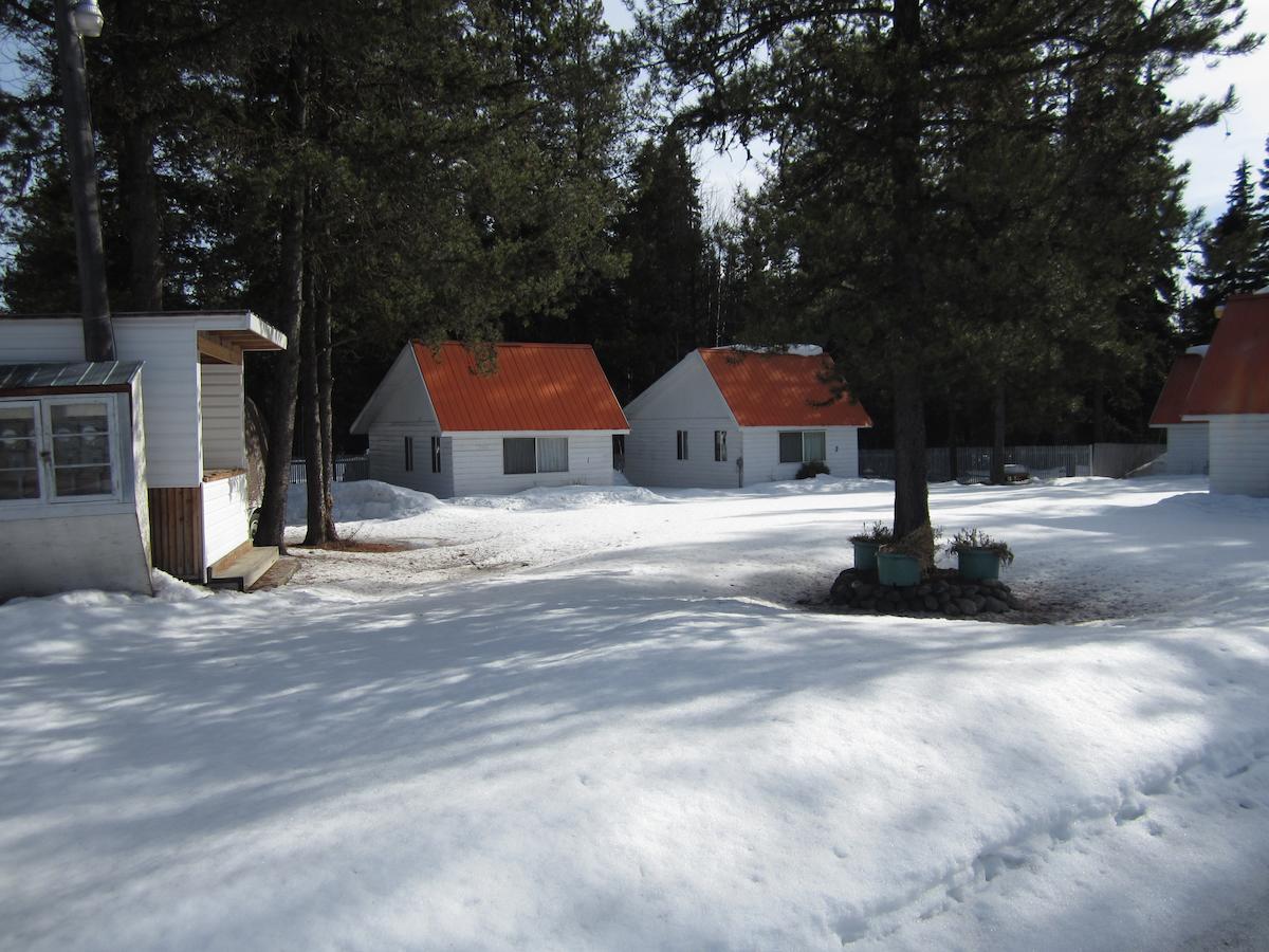 Whispering Pines Motel & Cabins Topley Kültér fotó